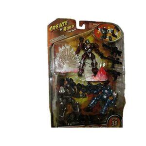 Create & Build M.A.R.S. Megabot Heroes Over 38 Pieces